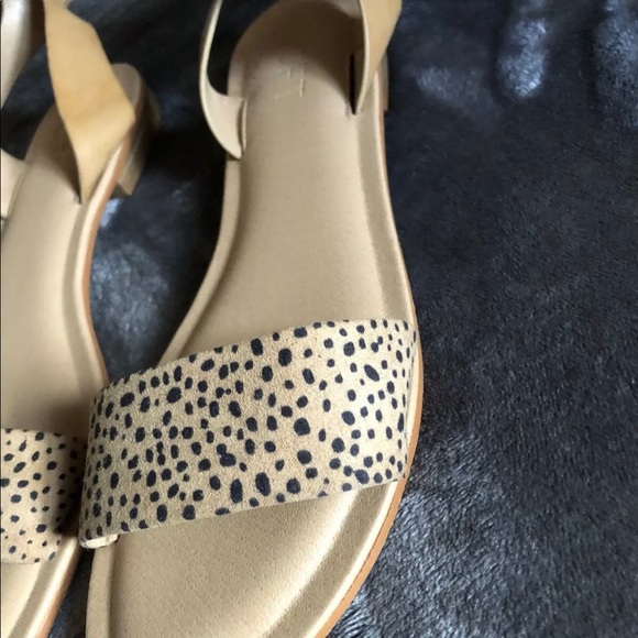 ANN TAYLOR LOFT ANIMAL PRINT Sandals - Picture 3 of 6